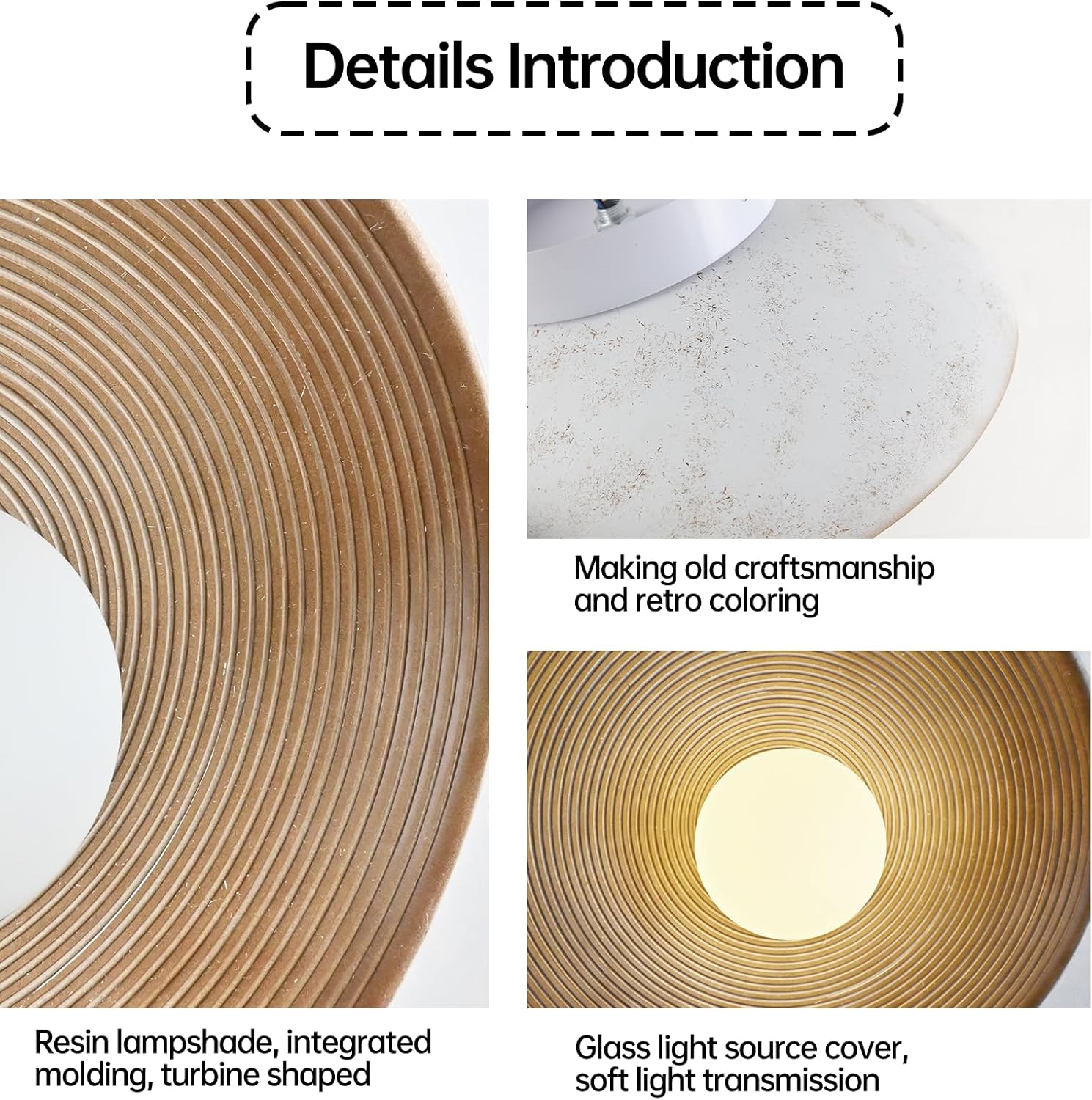 2 Pack Retro Japanese Wall Sconce, Wabi-Sabi Style Resin Wall Lamps G4 Warm Light Home Decor Wall Lights Bedside Art Wall Light Fixtures for Bedroom, Living Room, Dining Room