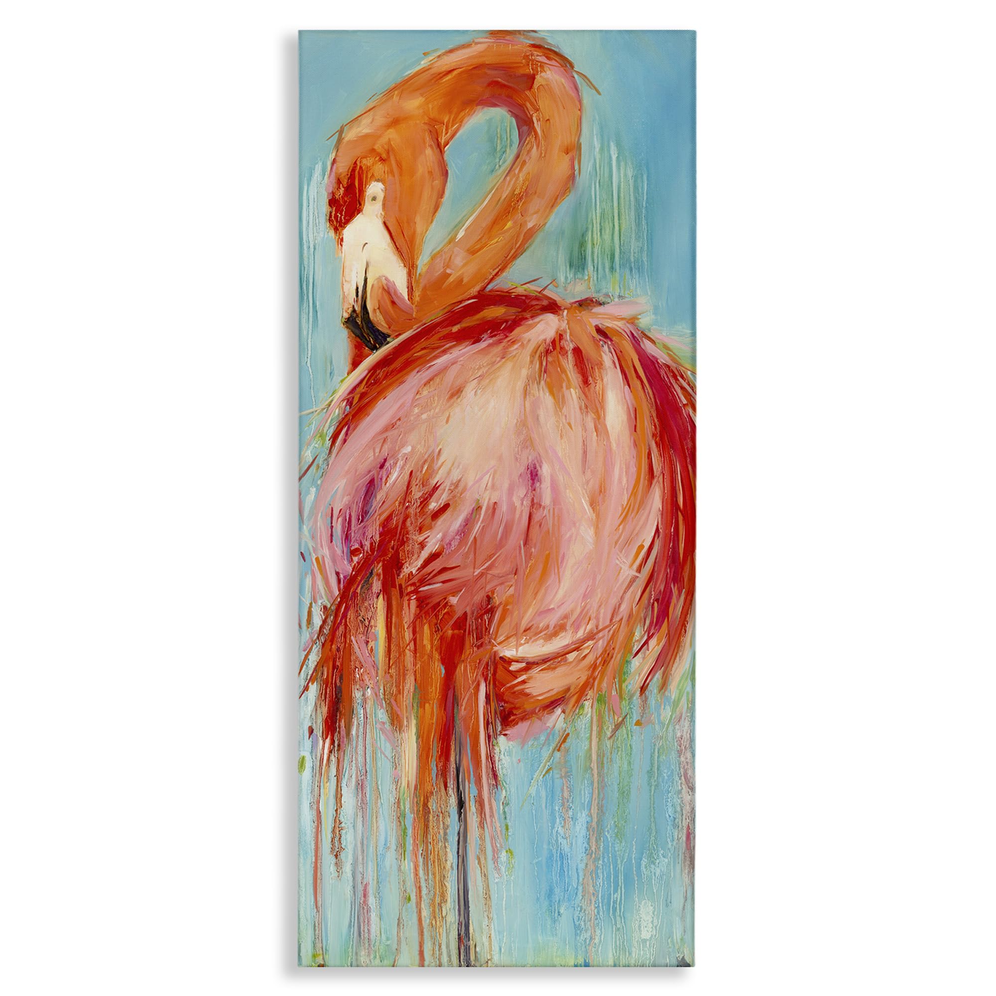 油彩画　フラミンゴ 716bI2HcOUL._UF1000,1000_QL80_.jpg