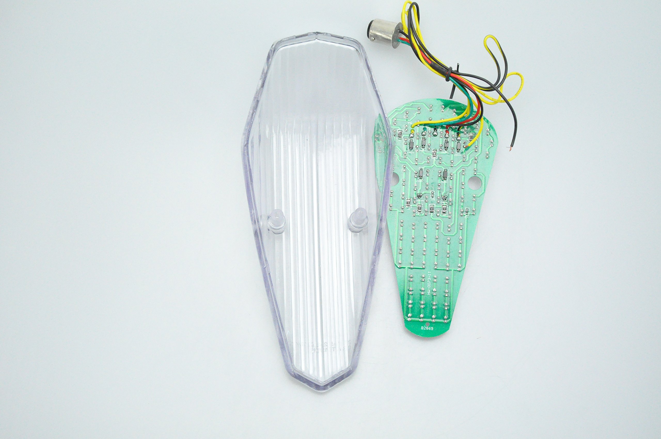 Motorcycle LED Bullet Turn Signal Tail Lights For Honda Shadow ACE 750 1100 Aero - View #6