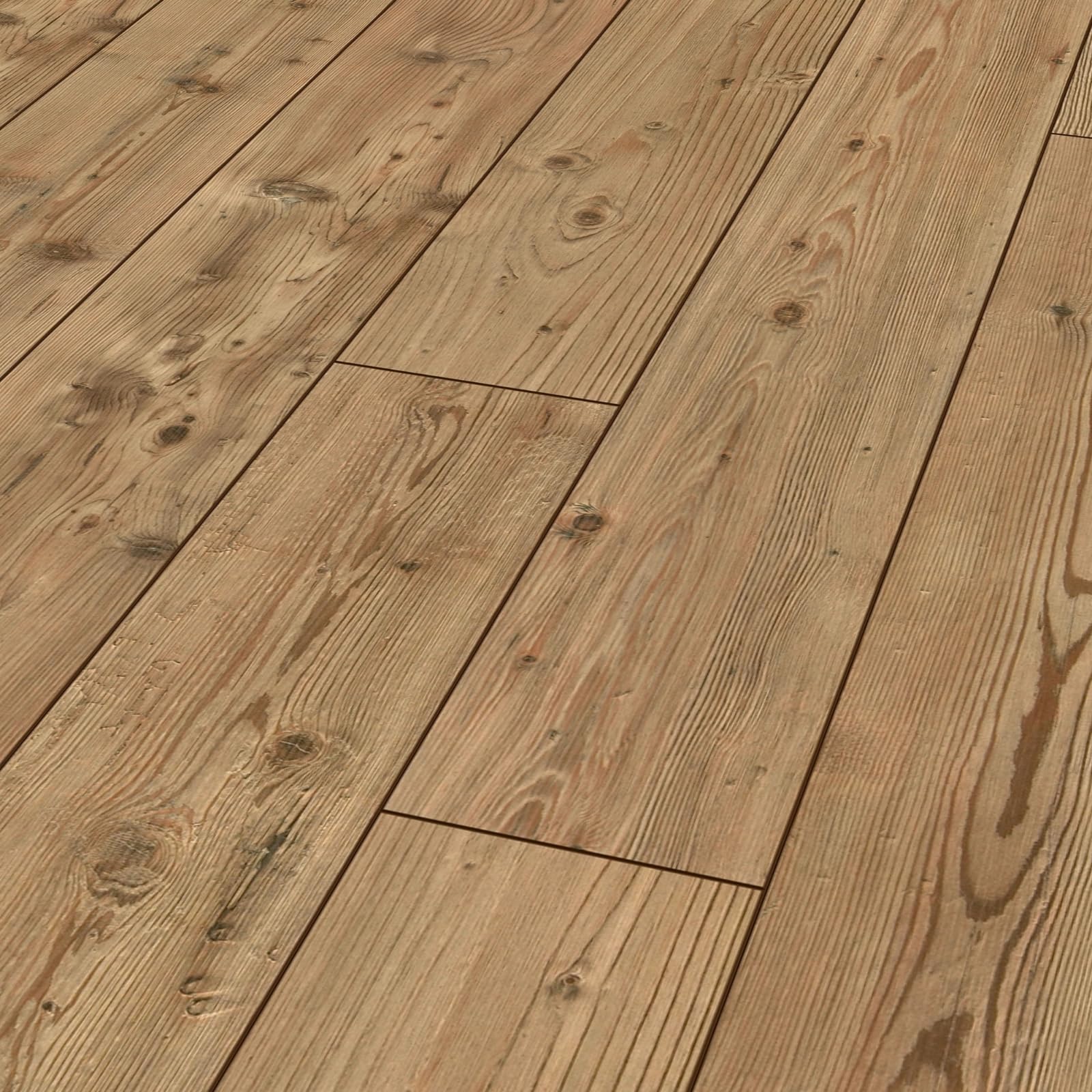 Laminatboden Kronotex Serie Exquisit; 8 mm stark; D 2774 Natural Pine; AC 4; V4; 1-Stab; 2,131 m² / Karton