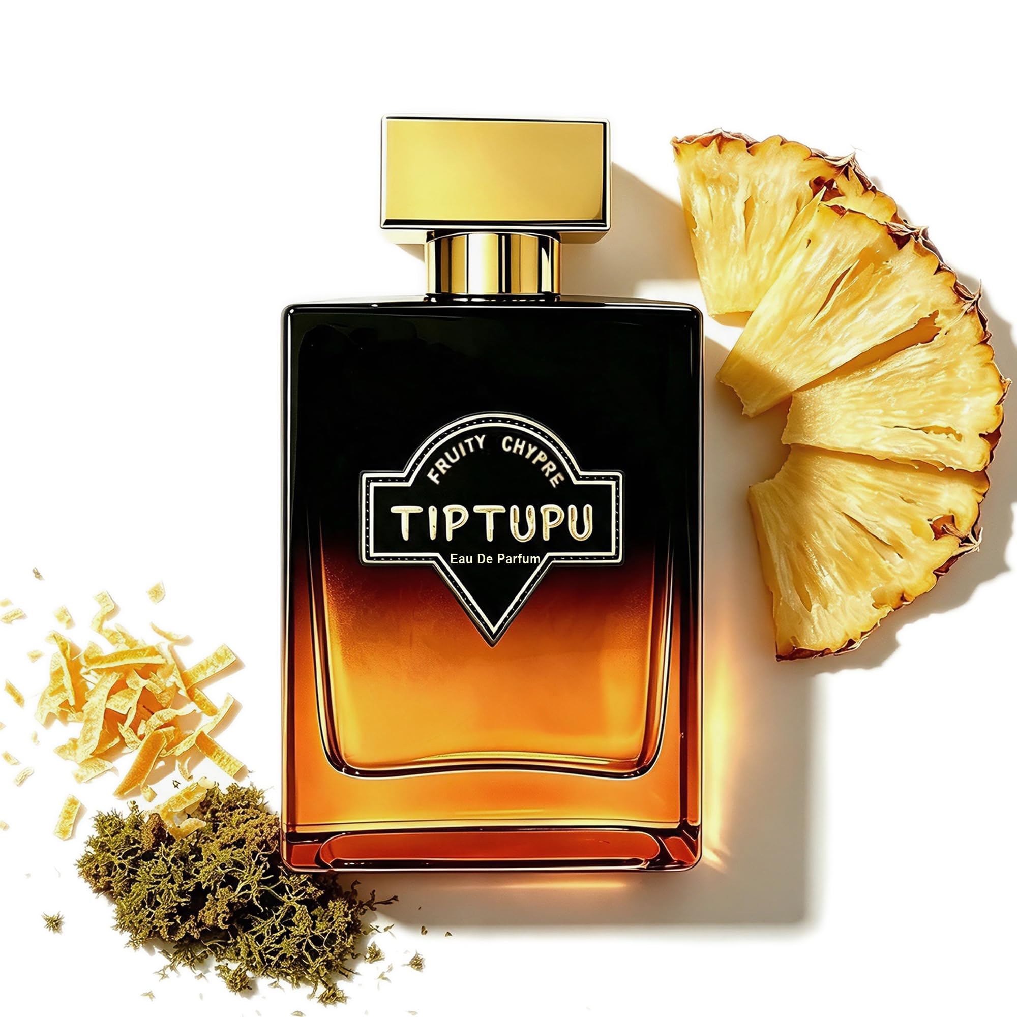 Eau de Parfum- Inspired by C.reed A.ventus for Men 3.4 fl.oz 100ml,Long Lasting Woody Fruity Perfume for Men with Bergamot, Pineapple & Oakmoss