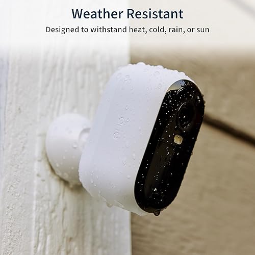 Miniatura 8 de Arlo Essential 2K - Cámara de seguridad para exteriores (2 generación), paquete de 3, cámara inalámbrica para exteriores e interiores, foco