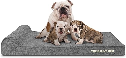 Miniatura 39 de Cama ortopédica para perro de la marca The Dog's Bed, espuma viscoelástica premium S-XXXL, impermeable, alivio del dolor de perro para la artritis,