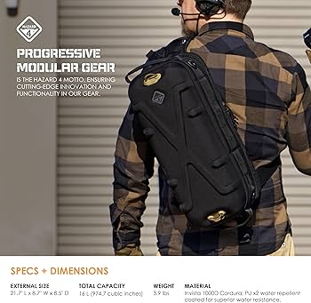 HAZARD 4 Plan-B Hard: Go-Bag Shell Sling-Pack : Amazon.ca: Electronics