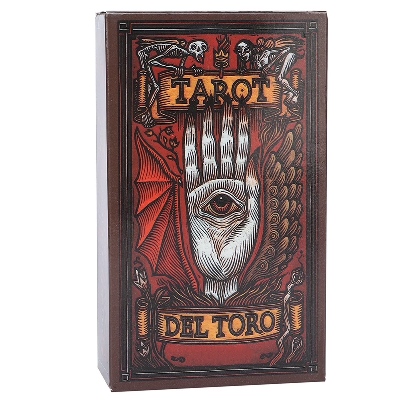 Amazon.com: QIMIT Del Toro Tarot, 78 Fortune Telling Tarot Deck, Suitable  for Beginners Tarot Card Enthusiasts Mini English Divination Cards Future  Telling Card Game with Colorful Box for Party Travel : Toys