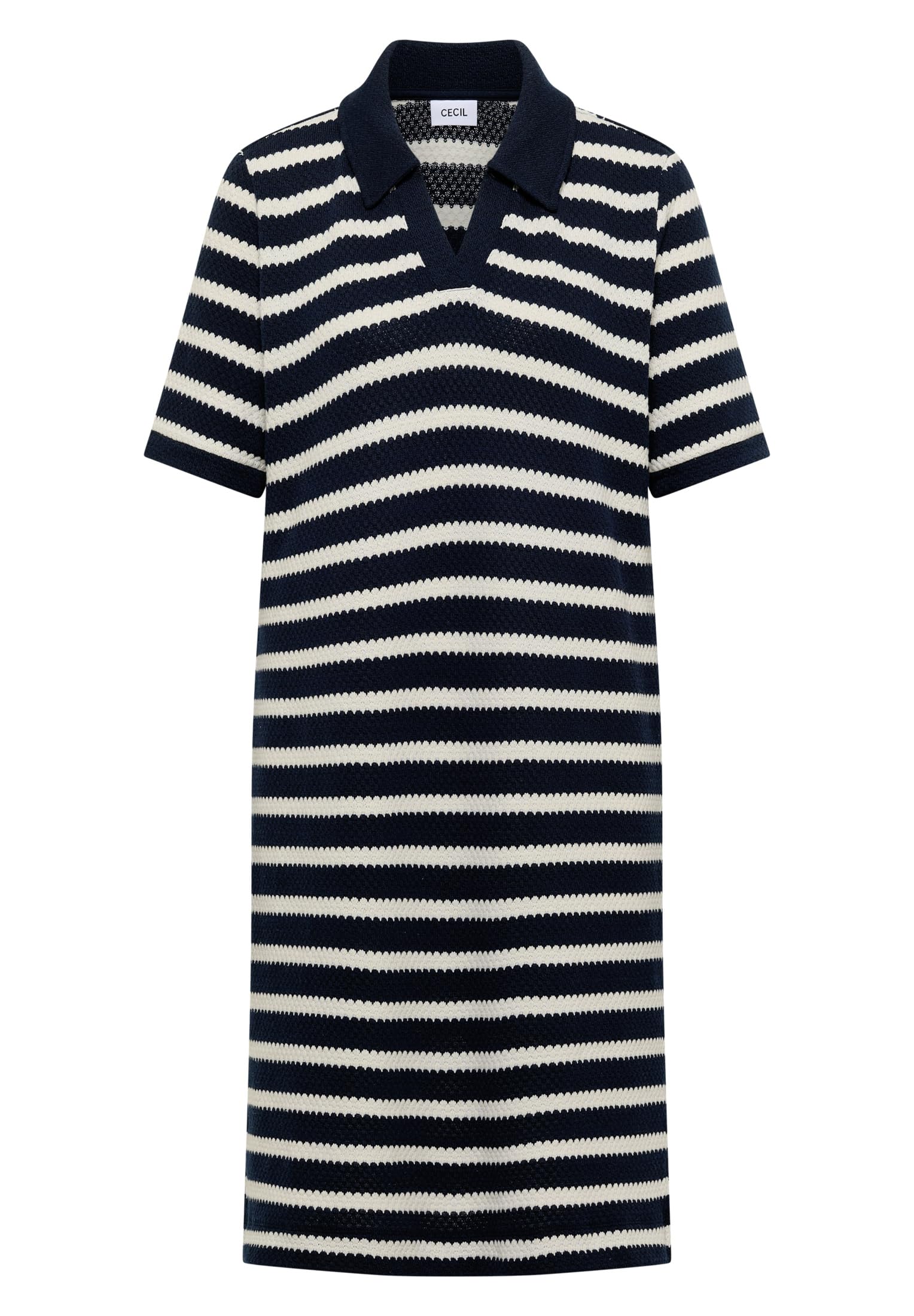 Cecil Damen 1409310 Knielanges Kleid in Ajourstrick (1er Pack)