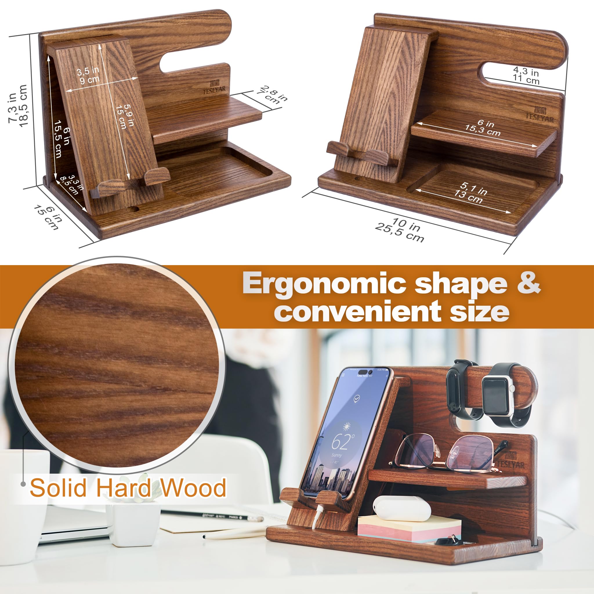 木製電話 ドッキングステーション アッシュ キーホルダー ウォレット スタンド Amazon.co.jp: 木製電話ドッキングステーション アッシュ