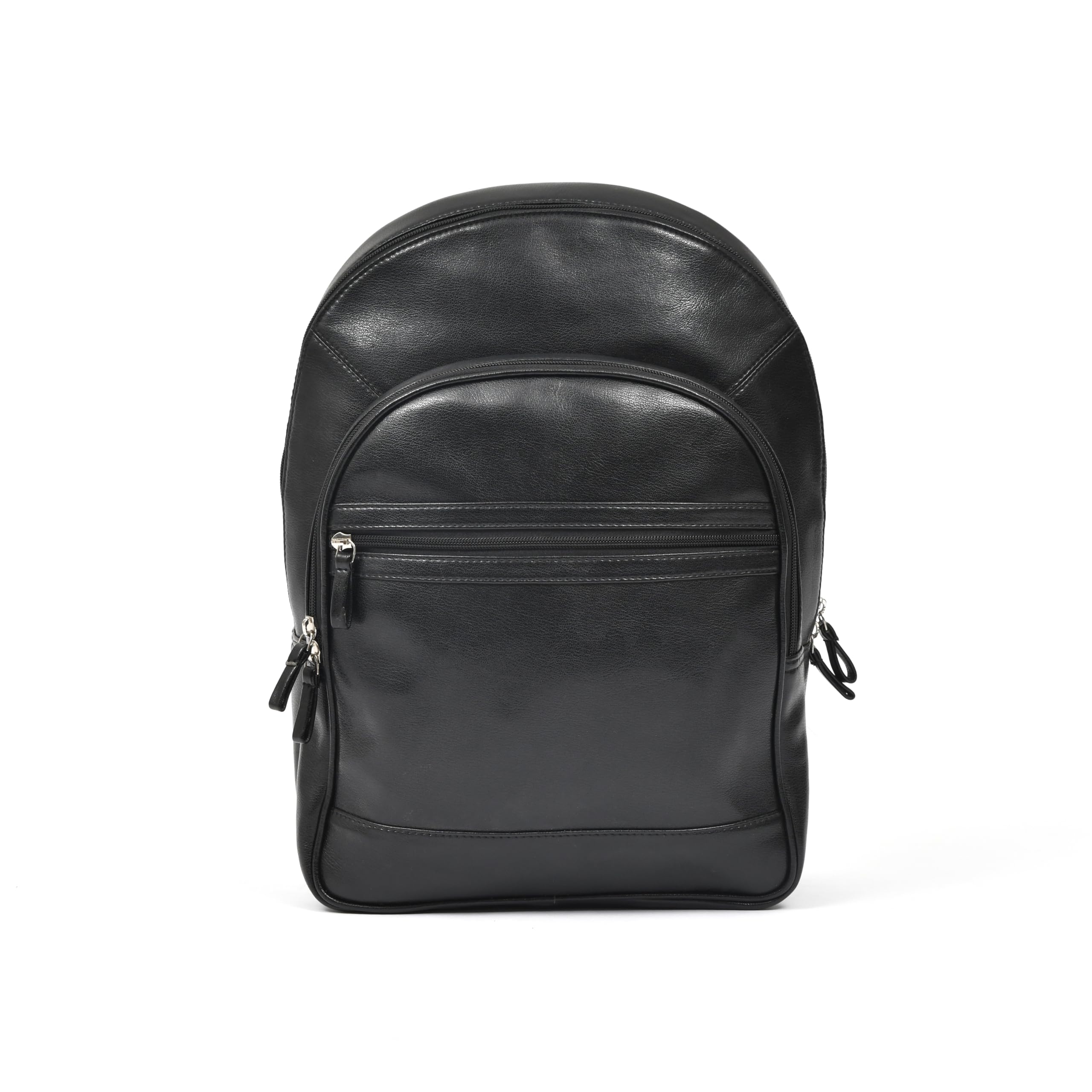 LNL LEATHER NO LEATHER Vegan Leather Laptop Backpack Bag for Men & Women, Multiple Compartments, Padded Shoulder Straps, for Travel, Office, College (18x4.5x17 In) (Black) (B0D335SDS3) Amazon Price History, Amazon Price Tracker