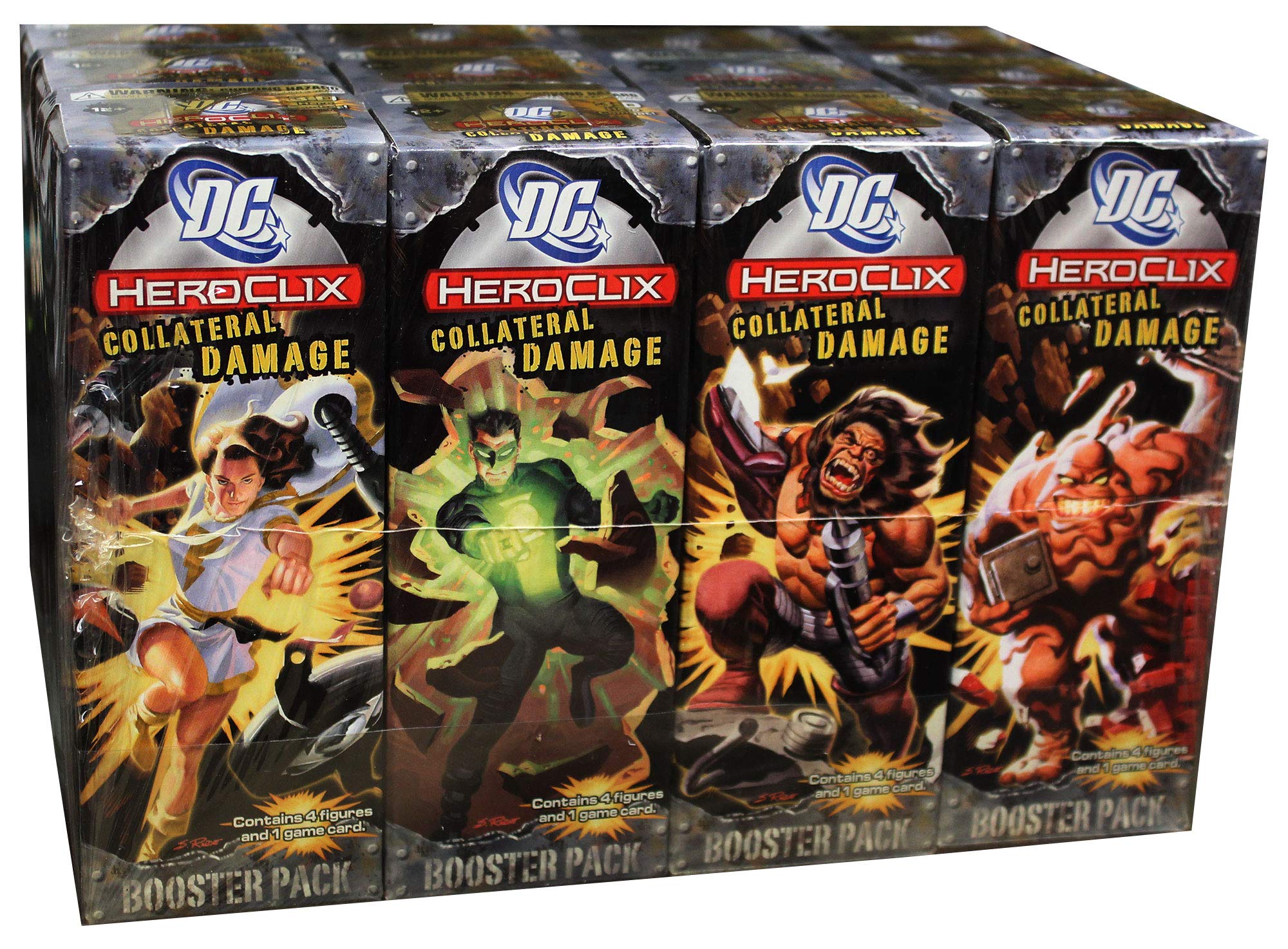 Amazon.com: Heroclix - DC Collateral Damage Booster Pack Brick