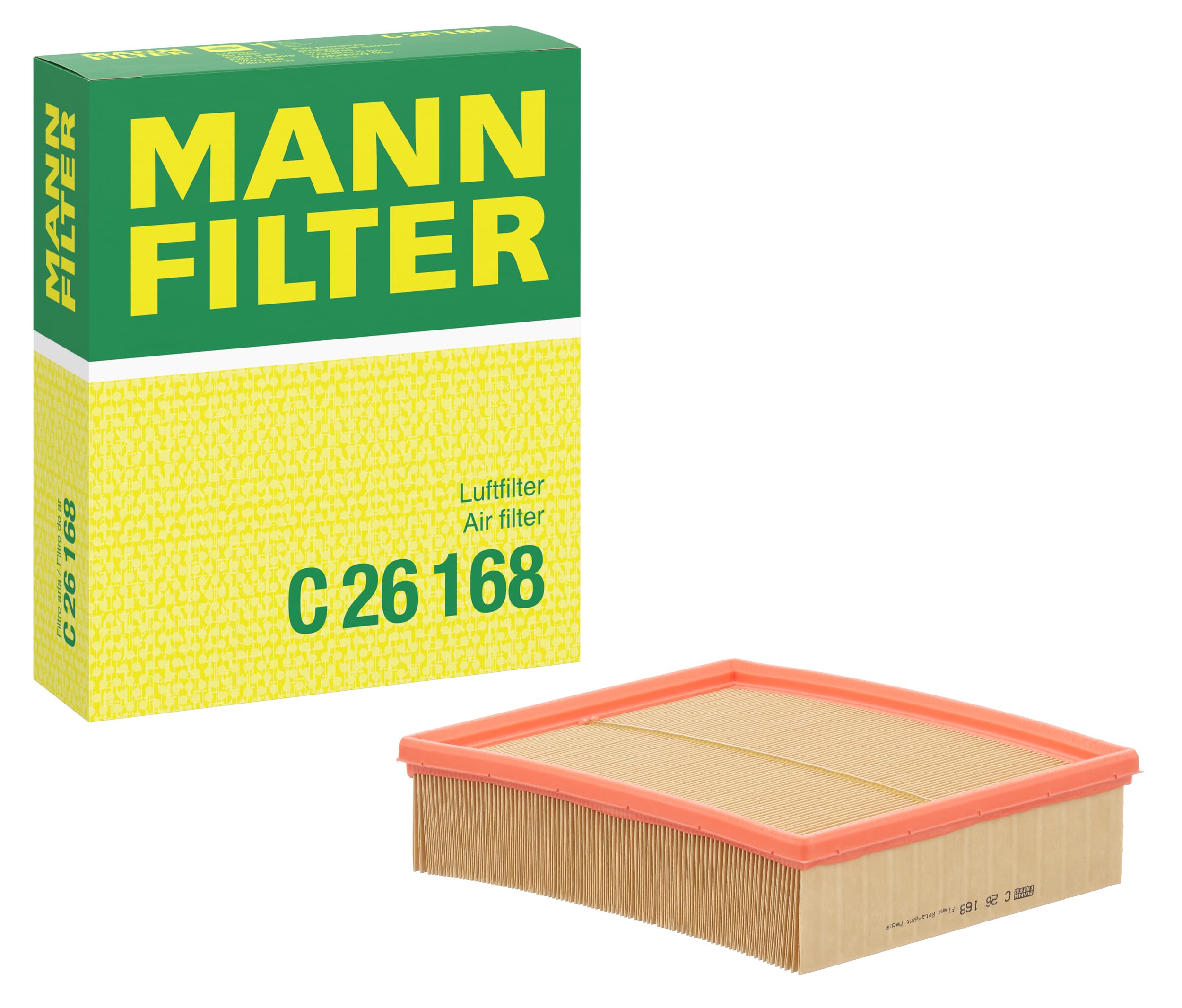 MANN-FILTER: Auswahl an Autofiltern