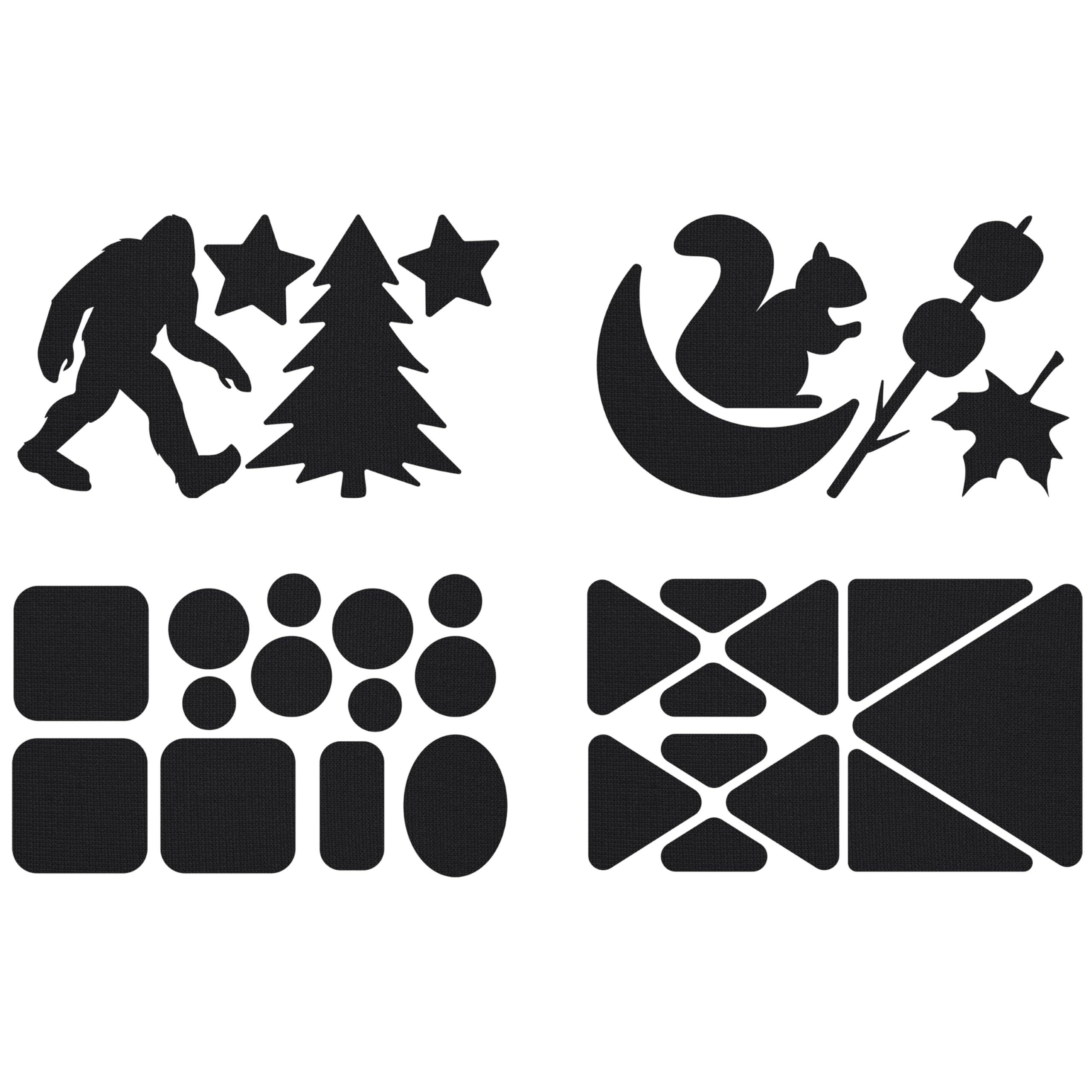 GEAR AID Tenacious Tape Repair Patches – Peel-and-Stick Nylon Gear Patches for Jackets, Tents, Sleeping Bags, Backpacks, and Outdoor Gear – Fix Rips,