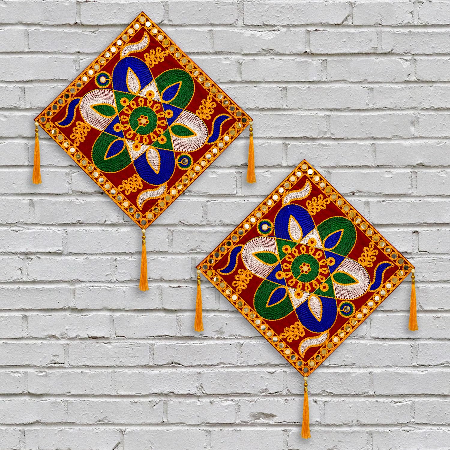 SYPRAM PRODUCTION Tapestries Handmade Traditional Style Wall Hanging for Home decoration Todla