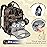 RUVALINO Diaper Bag Backpack, Multifunction Travel Pack Maternity Baby Changing Bags, Large Capacity, Waterproof, Green Camo
