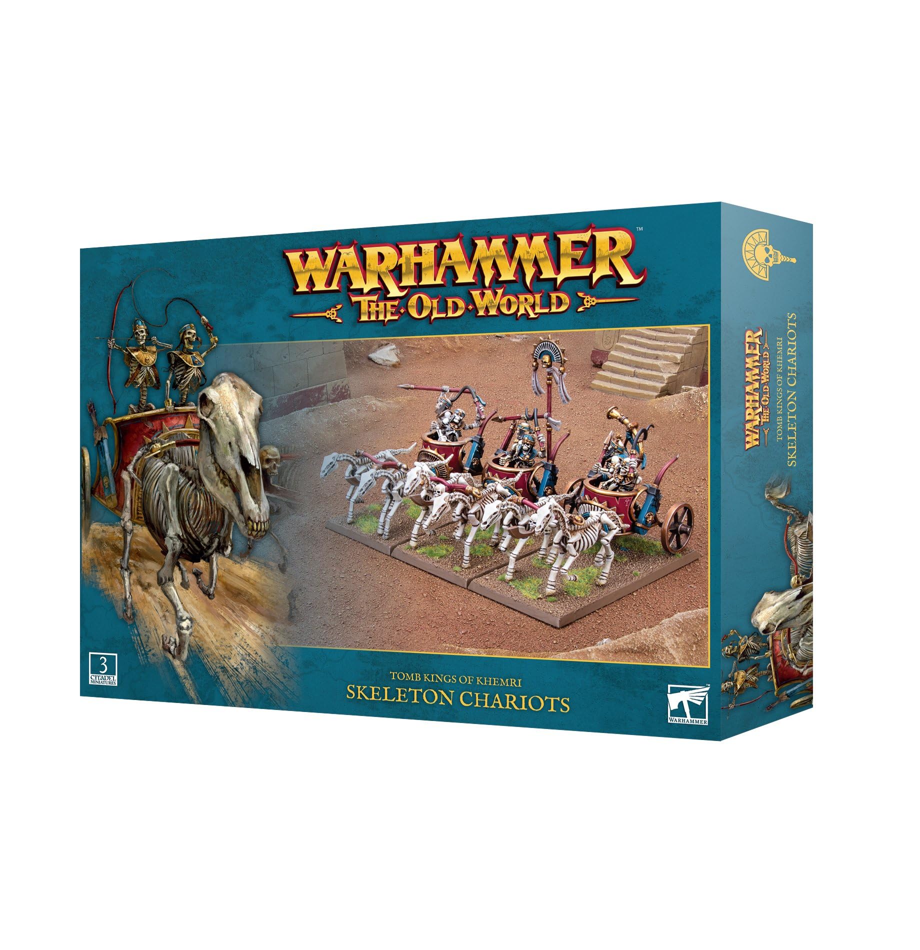Warhammer Games Workshop The Old World: Tomb Kings Of Khemri - Skeleton Chariots