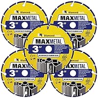 Vista 35 de Hoja de sierra de diamante segmentada de 7 pulgadas para hormigón, ladrillo, bloque y mampostería, altura de segmento de 10 mm, buje de 7/8 pulgadas