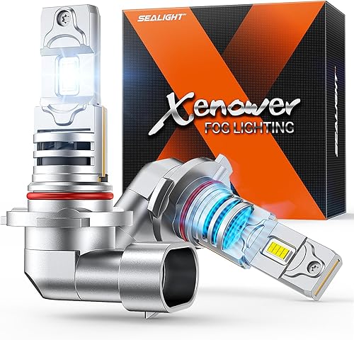Miniatura 16 de Bombillas LED antiniebla SEALIGHT H10 9145, 400% de brillo, 6000 K, blanco diamante, bombillas LED antiniebla 9140, fuerte penetración, enchufa
