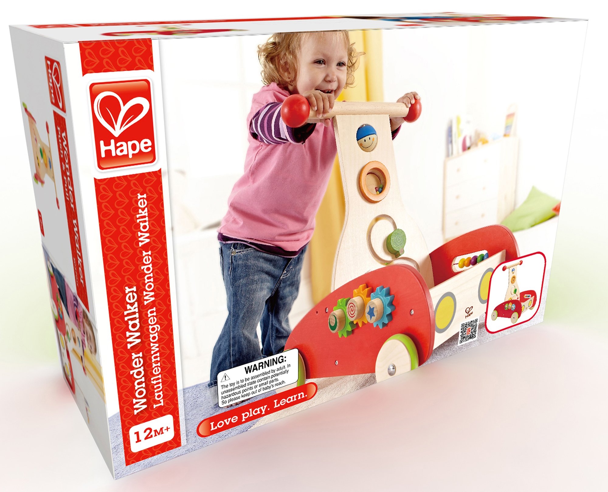 Buy Hape Wonder Walker Push And Pull Toy Award Winning Wooden Toddler
