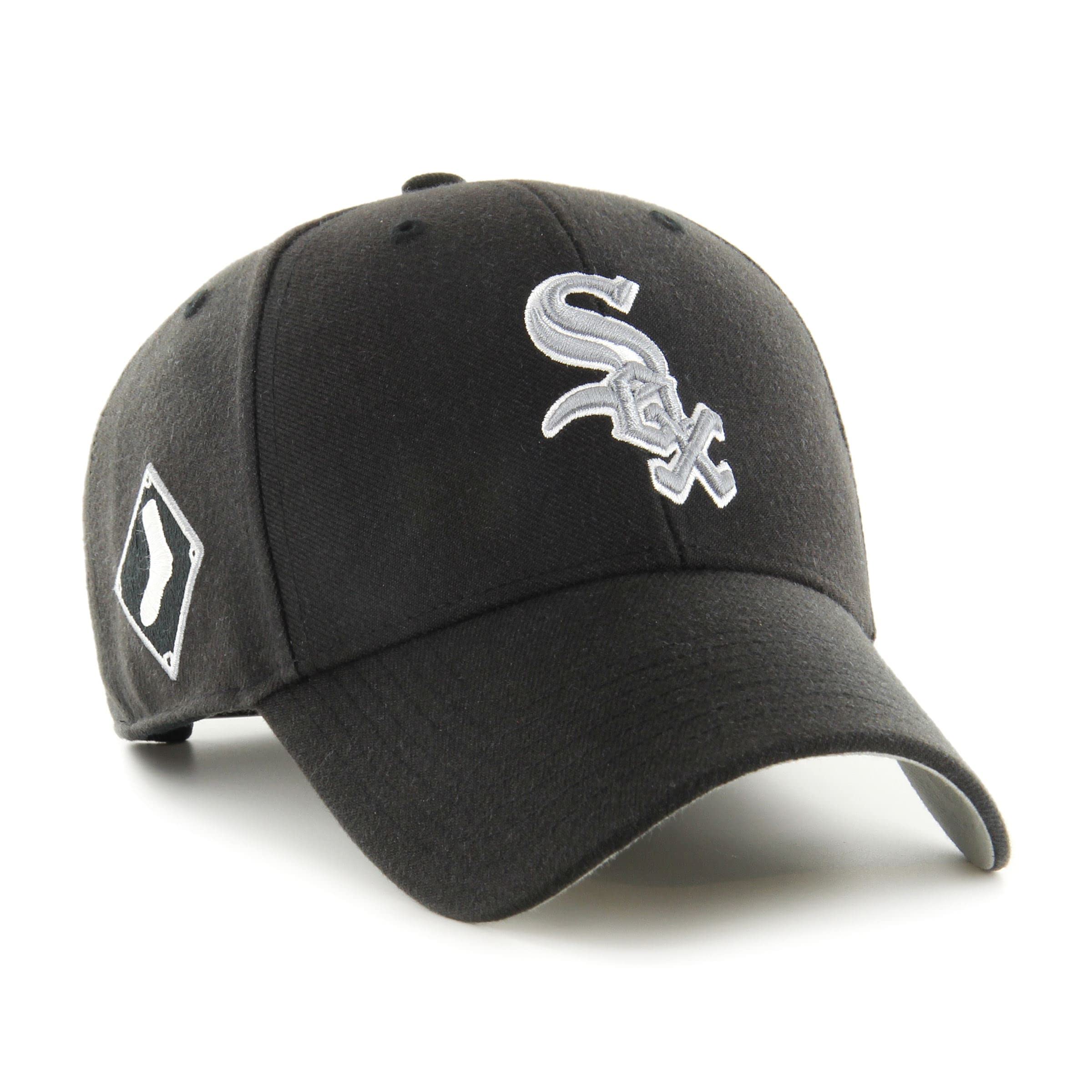 47 Chicago White Sox Black MLB Sure Shot Most Value P. Snapback Cap - One-Size