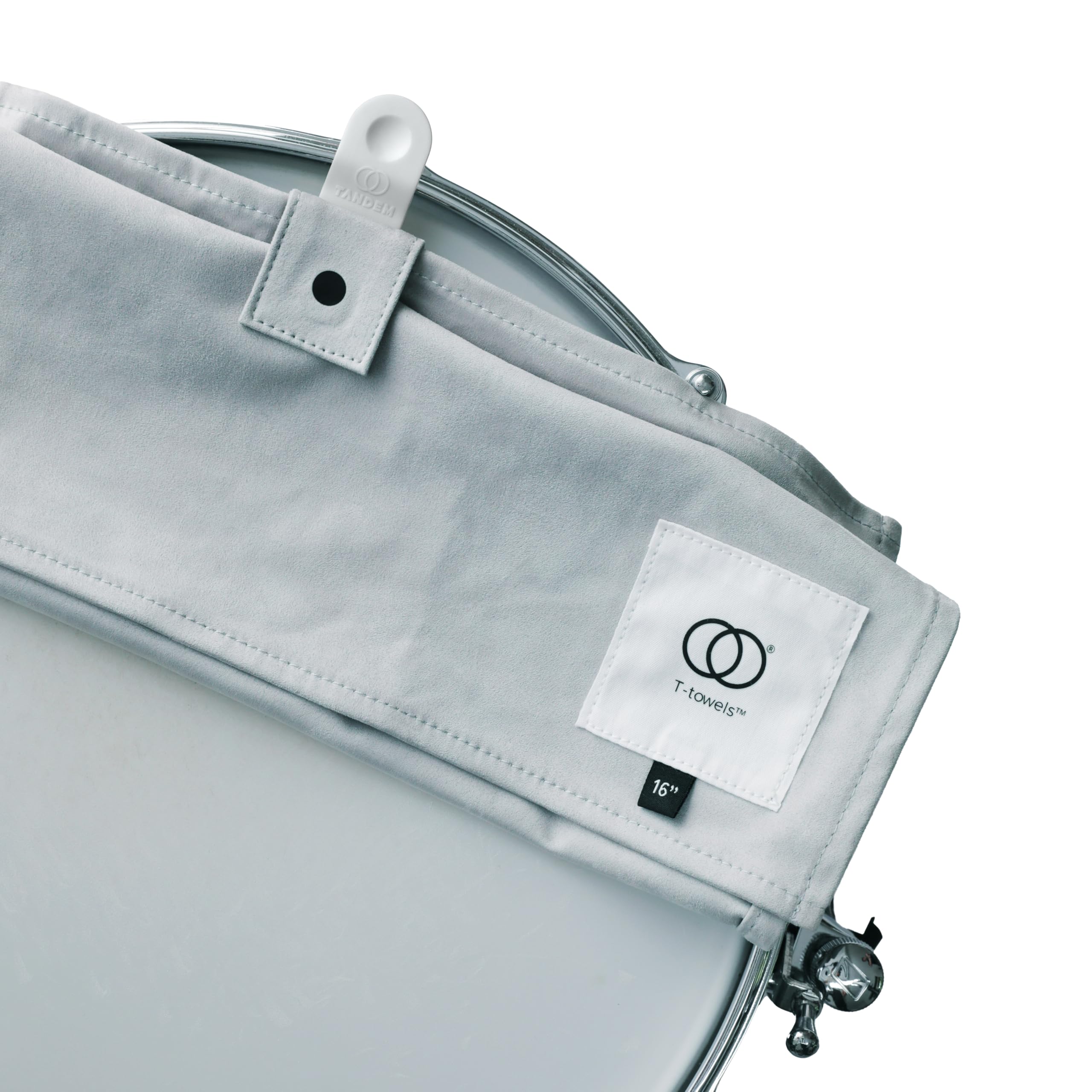 T-Towels 16" by Tandem Drums – ściereczka do tłumienia werbla i tomów, kontroluje wydźwięk i zapewnia skupiony dźwięk perkusji