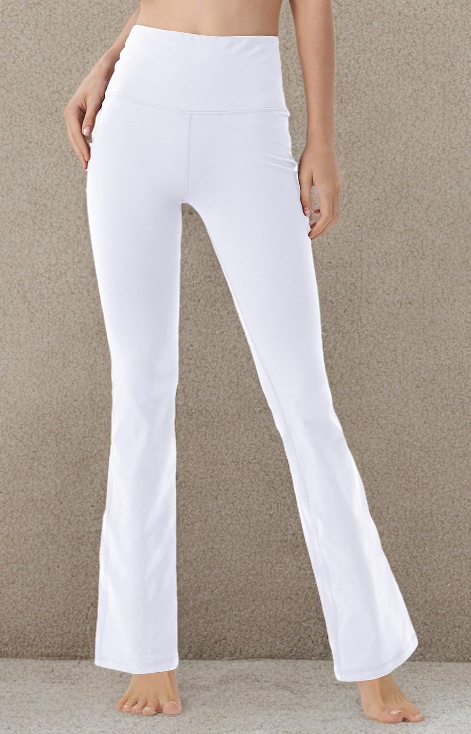 Bootcut Yoga Pants for Women High Waist Workout Pants for Women Tummy Control Bootleg Work Pants Dress Pants - Image 7