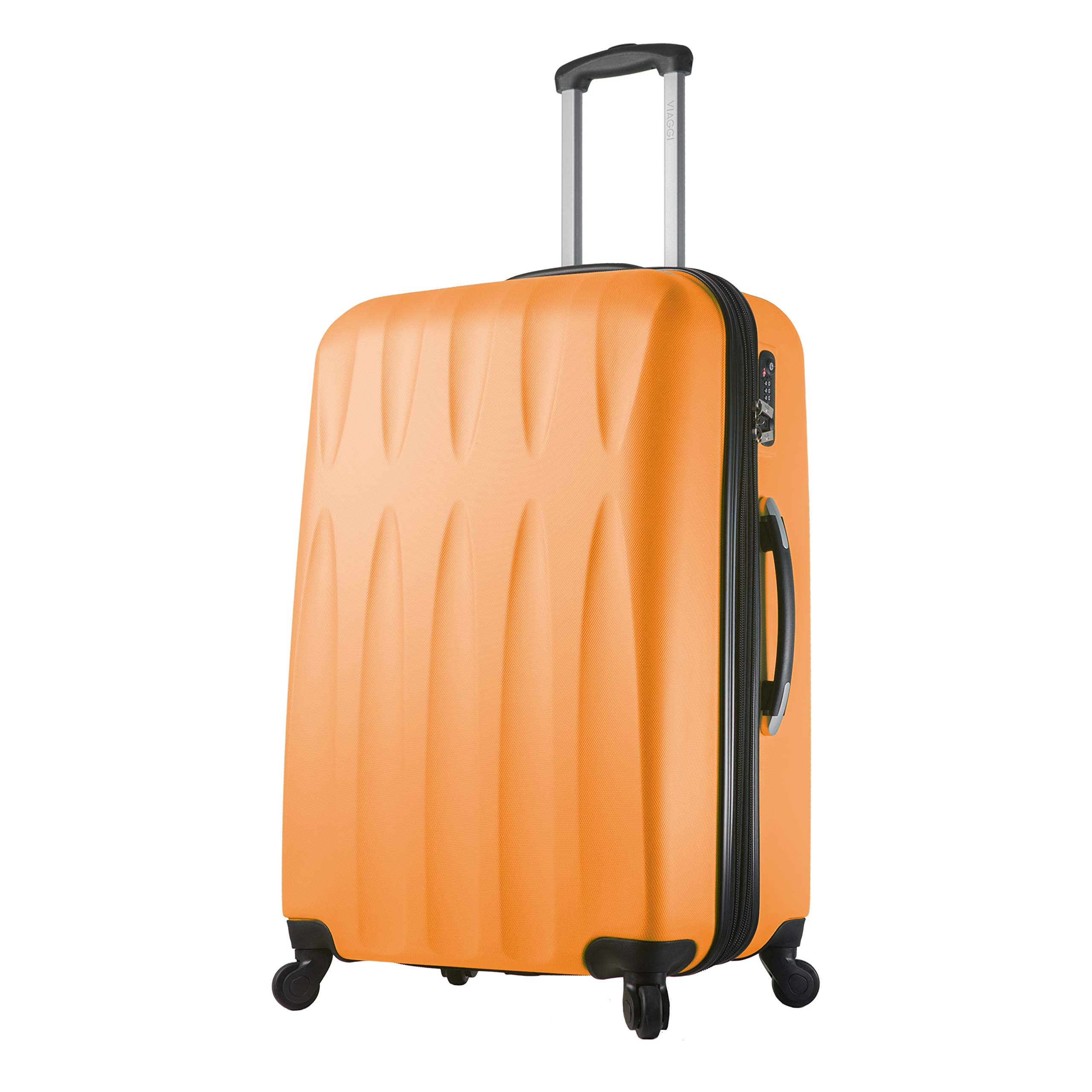 Viaggi Mia Italy Pavia Hardside 28 Inch Spinner, Melone, Melon, One Size, Mia Viaggi Italy Pavia Hardside 28 Inch Spinner, Melone