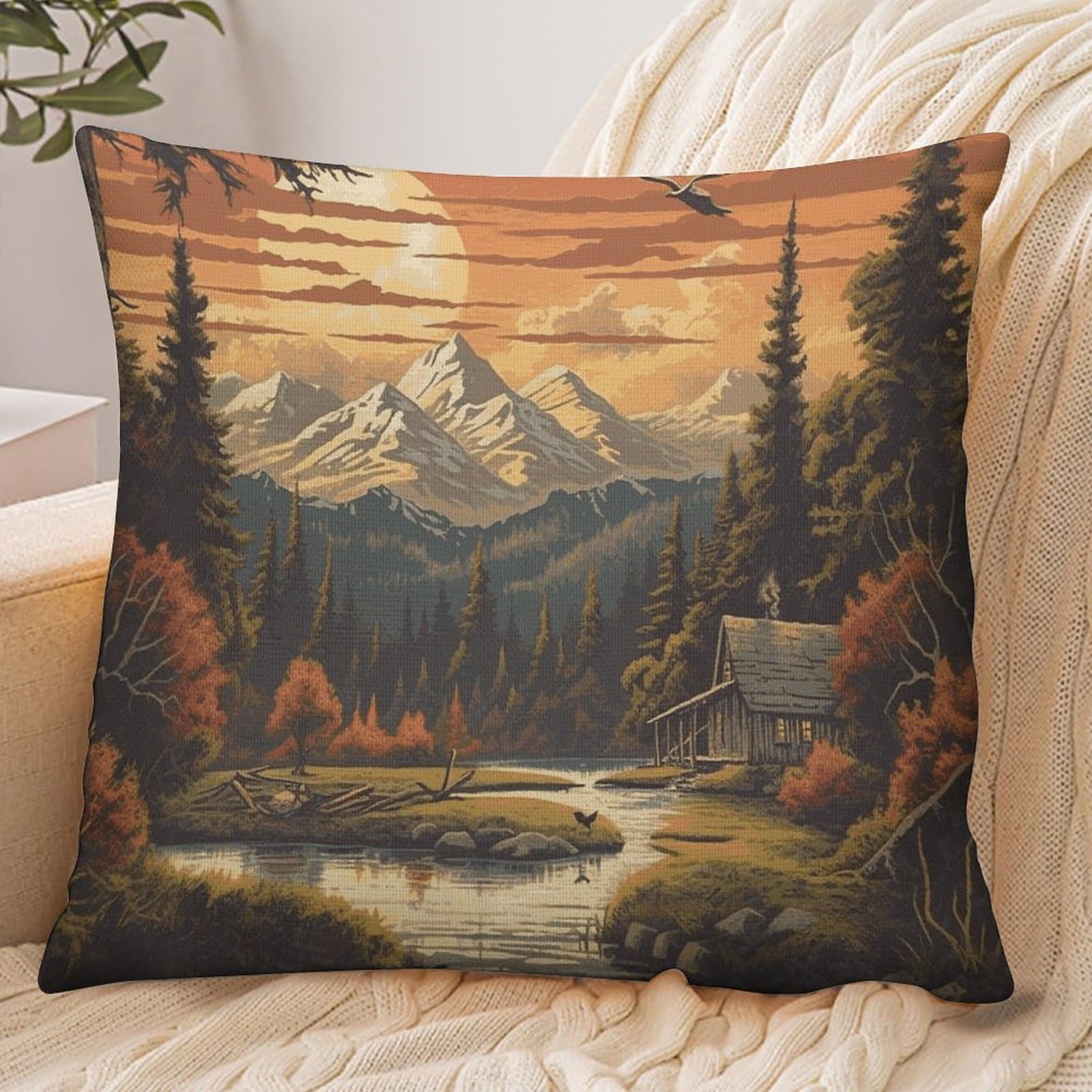 Fekiloot Style Great Outdoors Pillowcase Pillow Sham Pillow Case