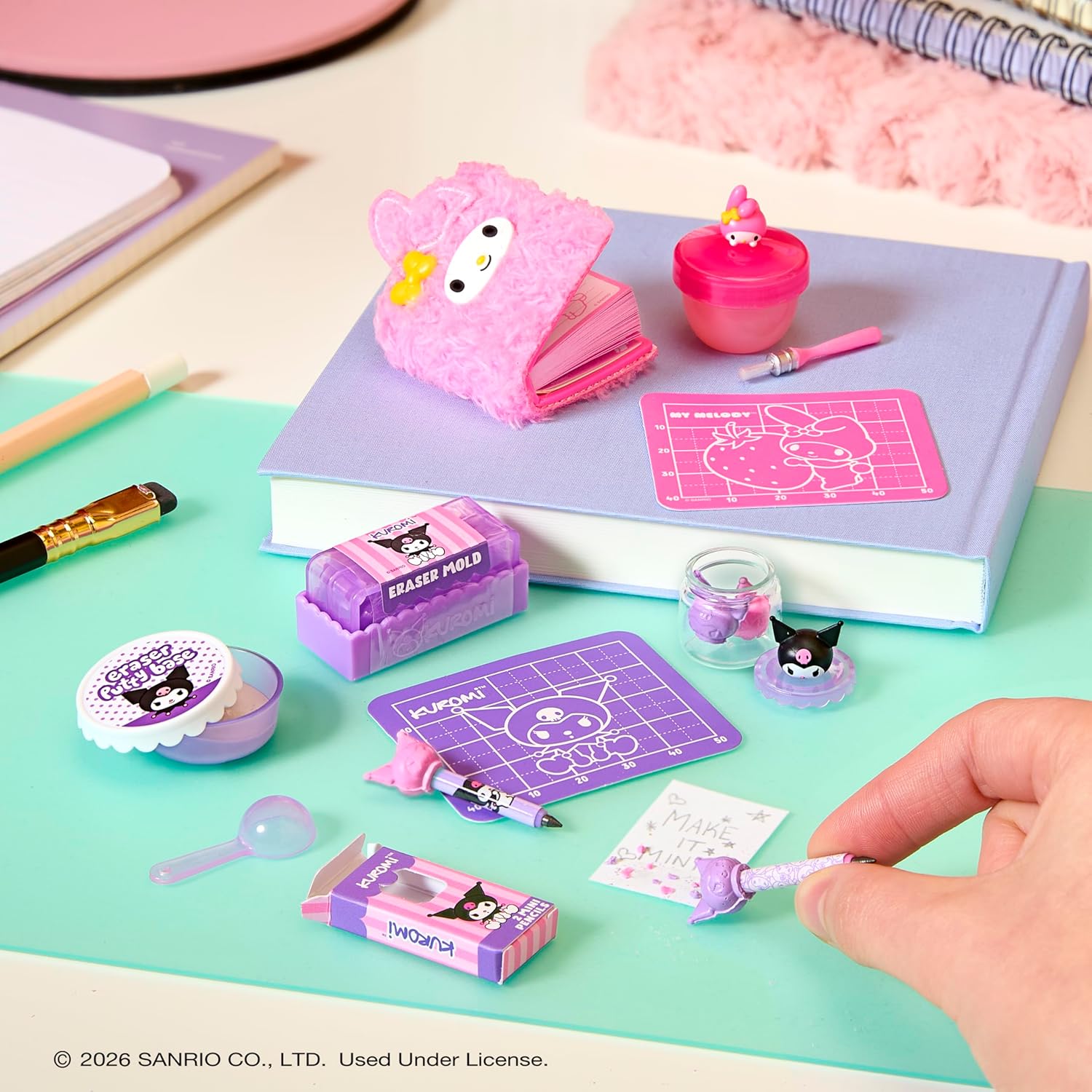 MGA's Miniverse Make It Mini Hello Kitty and Friends Series 3 (6 Pack) Mini Collectibles, Sanrio, Retro Stationery Replicas, DIY, Crafts, 8+ - Image 3