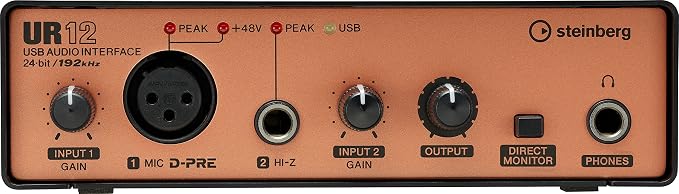 Steinberg UR12 オーディオインターフェイス