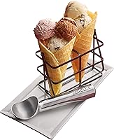 Vista 6 de Zeroll, Size 20, in Silver 1020 Original Ice Cream Unique Liquid Filled Heat Conductive Handle Simple One Piece Aluminum Design Easy Release 40