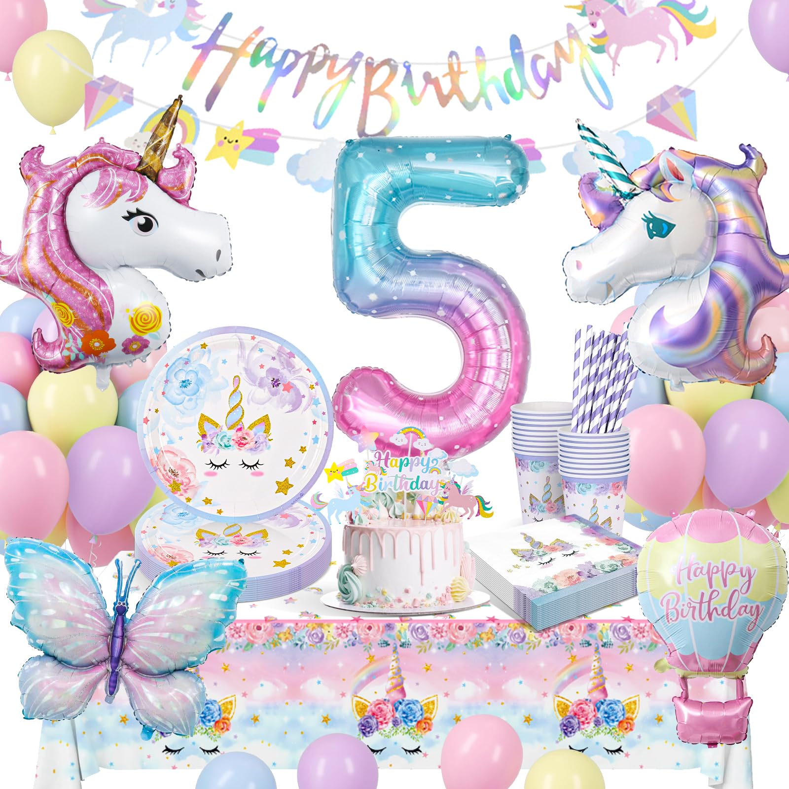 Unicorn helium ballon | Topfeest verhuur Rotterdam eo