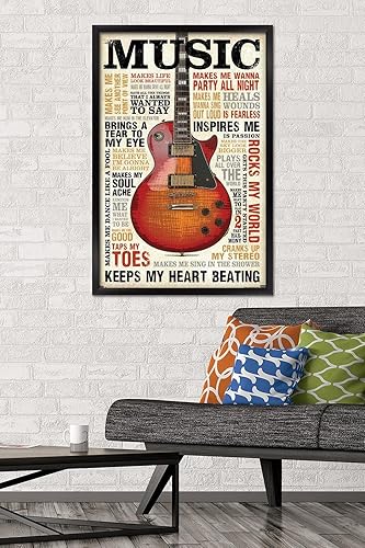 Miniatura 2 de Trends International, póster para pared Music Inspires Me, 22.375" x 34"