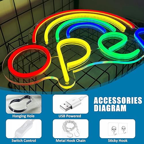 Miniatura 10 de Letreros de barra de neón para bar en casa, luces LED de barra de neón para decoración de cuevas de hombre, luces de neón alimentadas por USB con