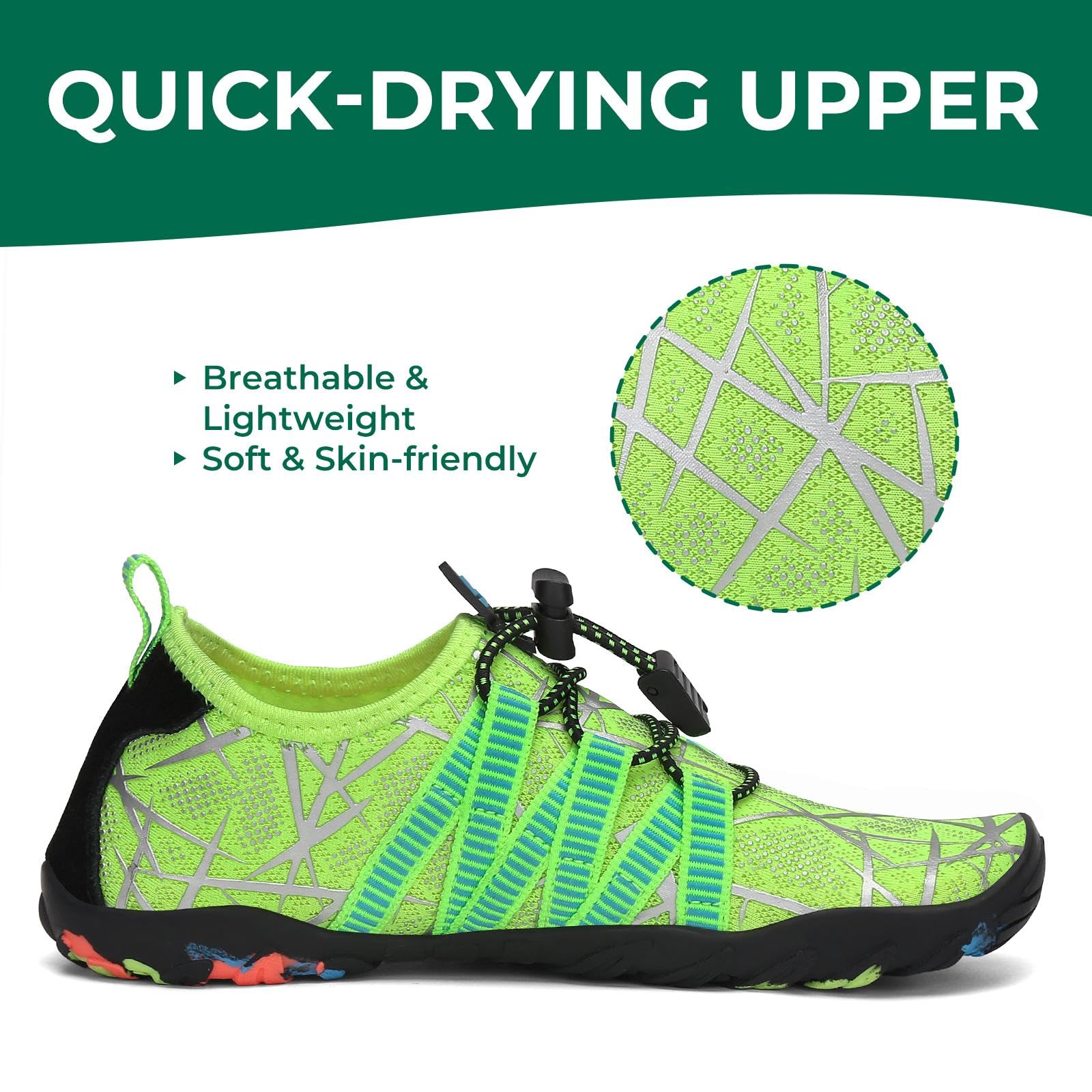 SAGUARO Scarpe da Scogli Bambino Scarpe Mare Bambina Scarpette da Scogli Bambini Scarpette Mare Ragazze Ragazzi Scarpe Acqua Antiscivolo Scarpe Immersione Scarpe Nuoto, Gr 24-36 EU