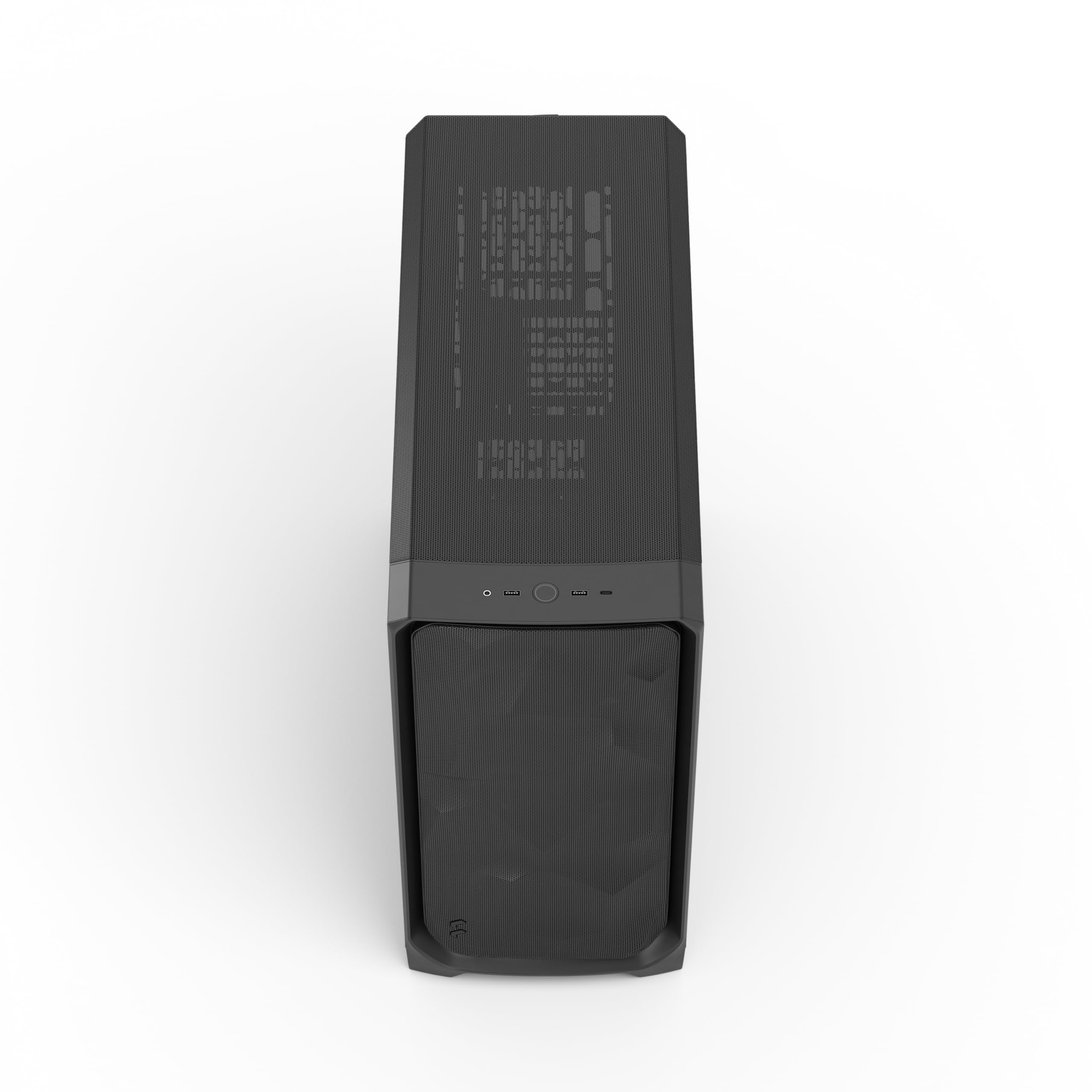 Fractal Design Meshify 3 XL Nero Vetro Temperato Tozzo - Case Gaming con Alta Ventilazione, Pannello Frontale a Rete, Ventole LCP, Compatibile con Radiatori Grandi