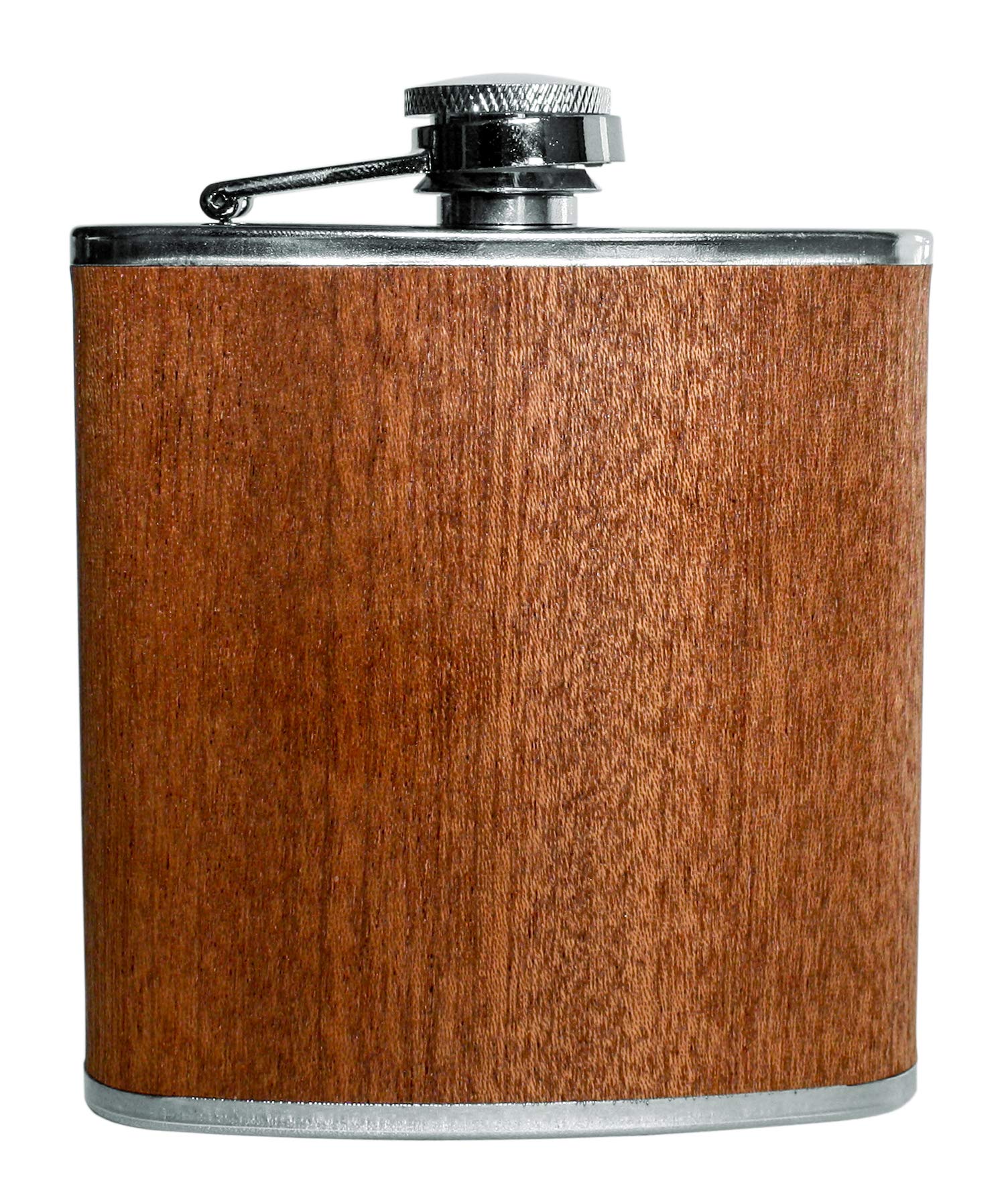 Vb Vin Bouquet Madera Vin Bouquet Fia 388 Flask With Funnel. 6 Oz Flask With Wood Finishing And Funnel Included.