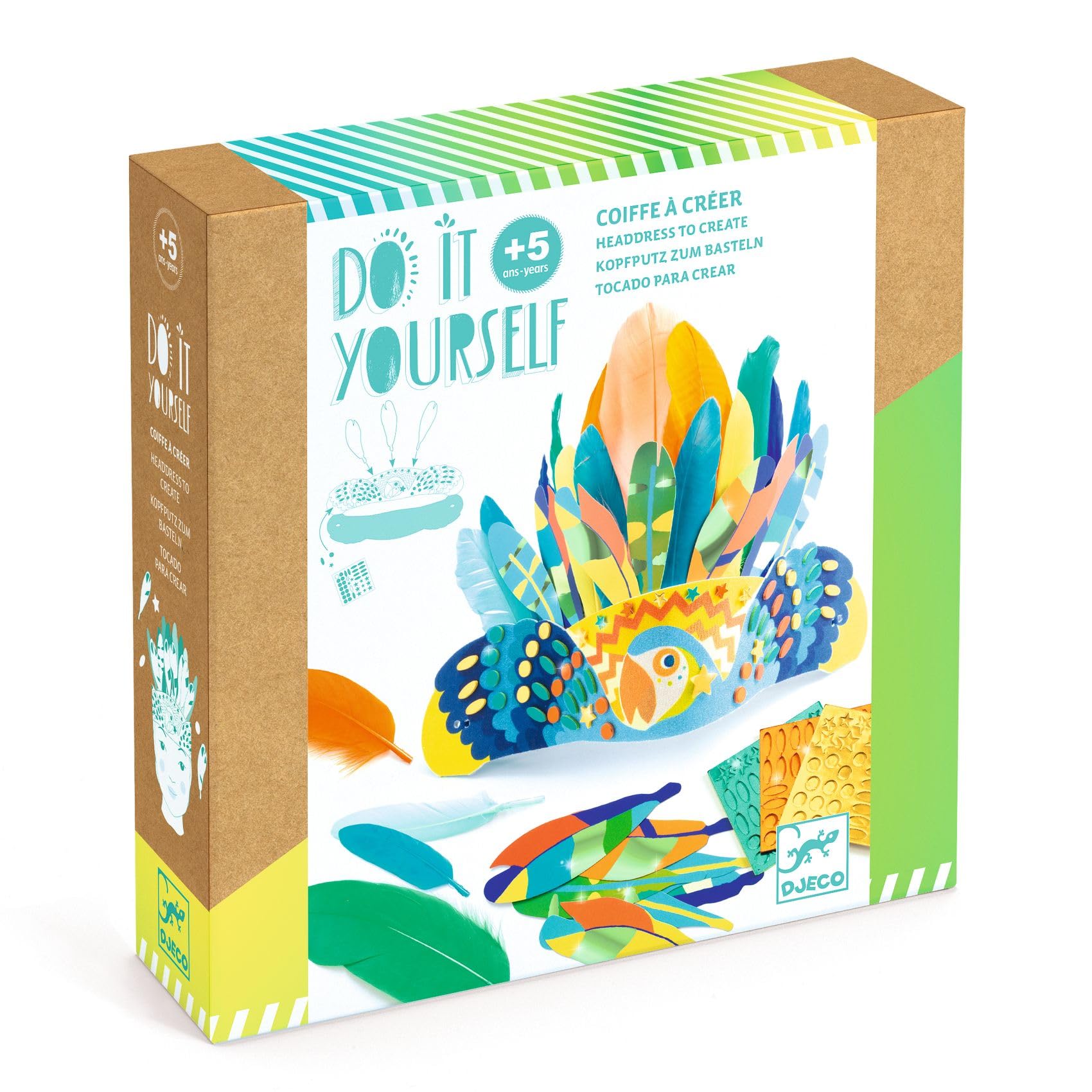 Djeco Multi Dj07926 Do It Yourself Rio Headdress