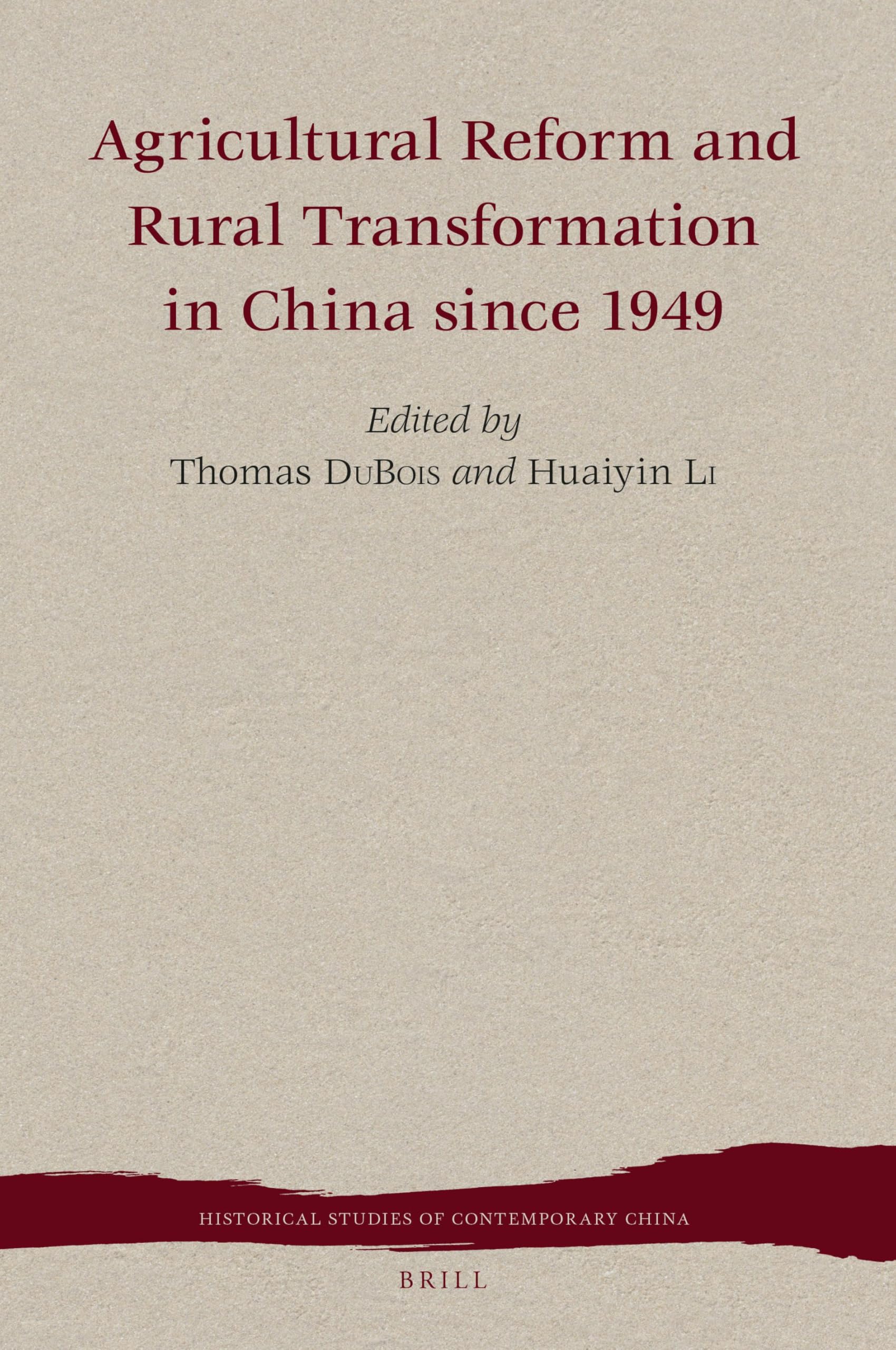 Chine et réforme rurale après 1949 comprendre l'économie agraire
