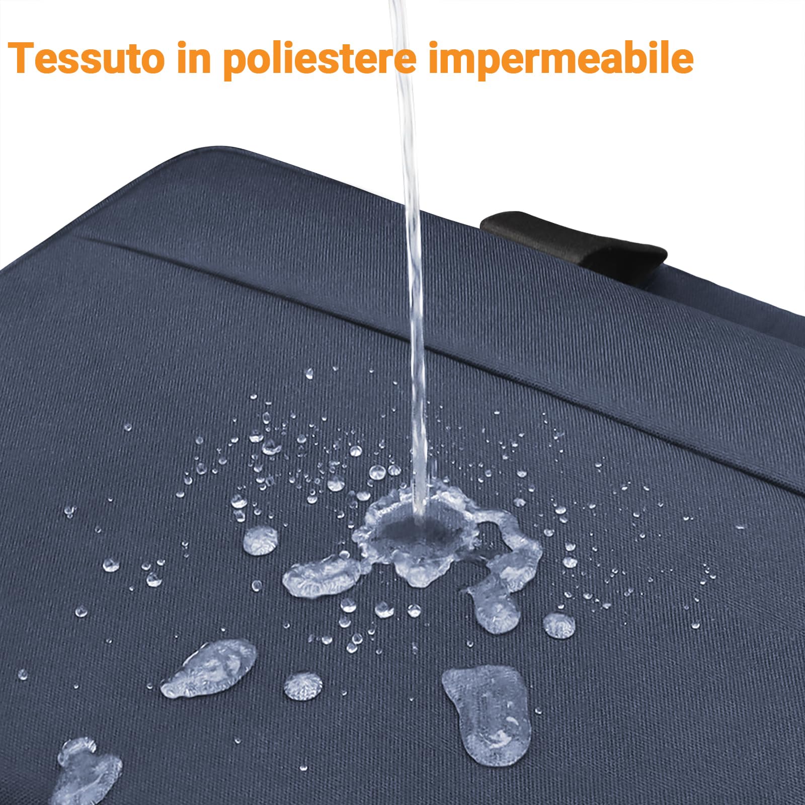 Borsa Messenger Impermeabile Per PC Da 15.6 Pollici – Compatibile Con Dell G15, MacBook Pro, HP Pavilion E Razer Blade 15