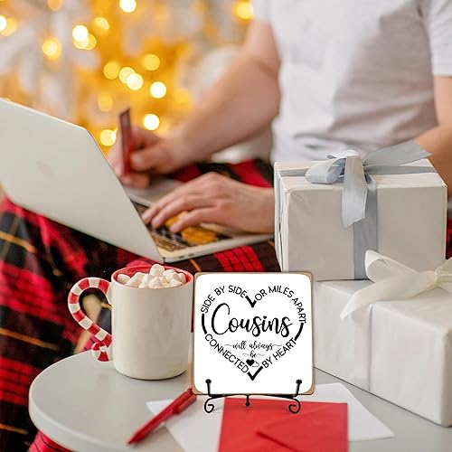 Miniatura 28 de Regalos de graduación para ella, decoración de escritorio inspiradora placa de madera con soporte, regalo de felicitaciones para graduados