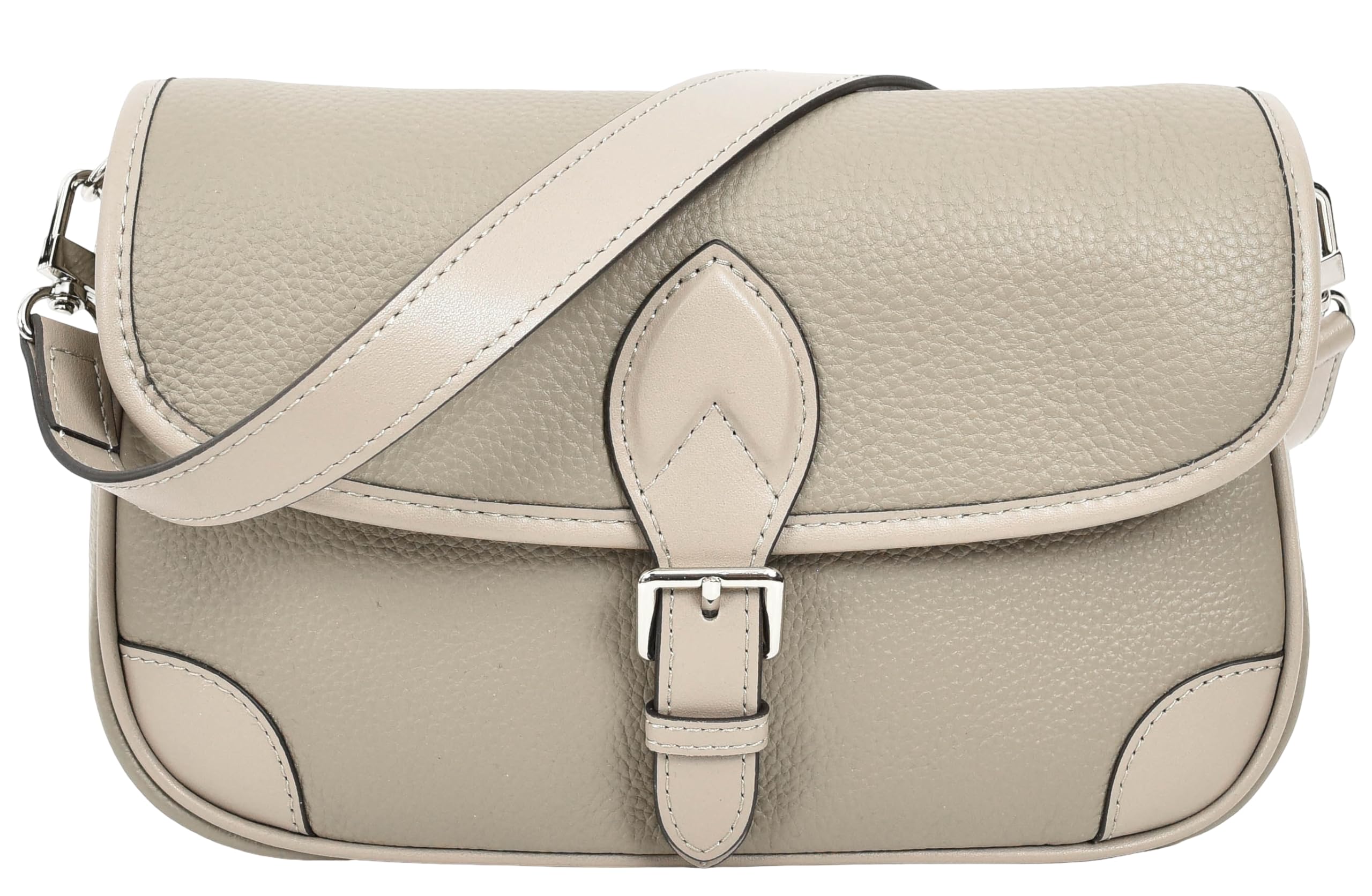 A1 FASHION GOODS Borsa a tracolla in pelle da donna, a tracolla, con tracolla regolabile, tasche multiple, borsa da donna Grace