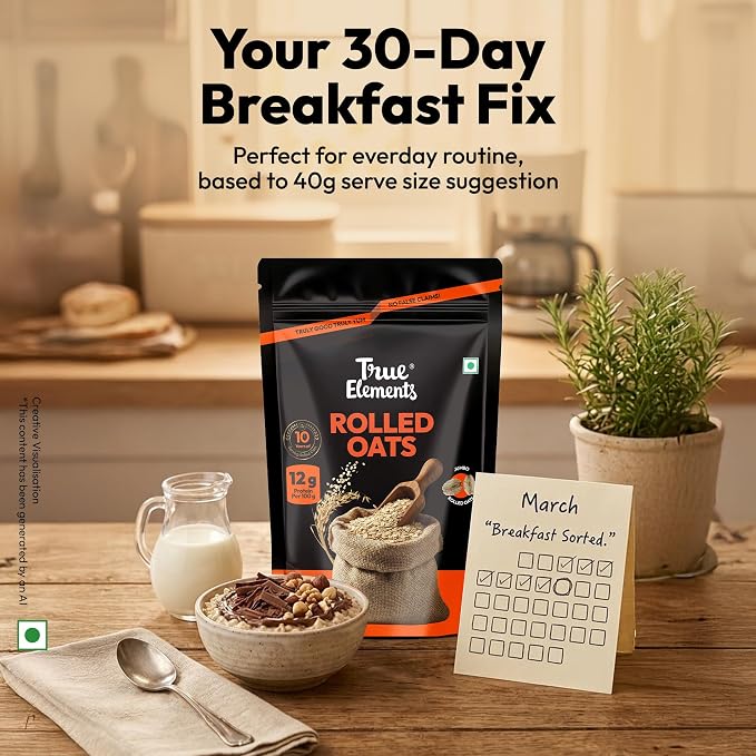 Avena en hojuelas 1.2kg - Desayuno saludable, 100% integral miniatura 7