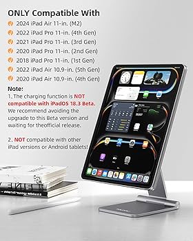 Amazon.co.jp: KU XIU マグネット式ワイヤレス充電スタンド iPad Pro