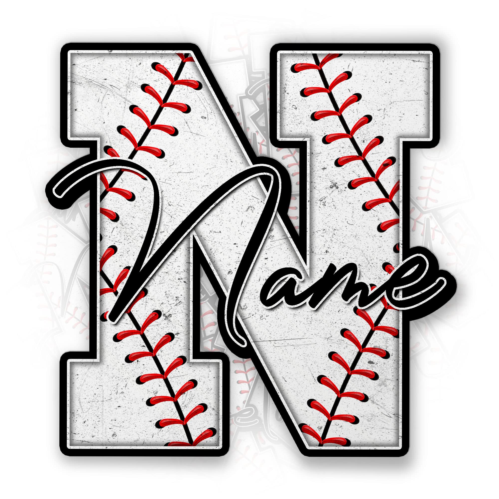 Custom Baseball Helmet Name Sticker for Team Personalized Name Baseball Softball Helmet Decal Stickers Die-Cut Waterproof Vinyl Sticker for Laptop