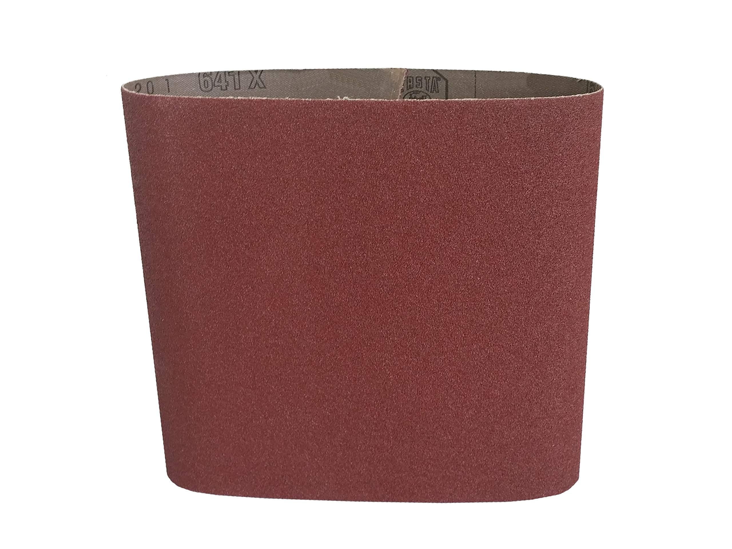 Starcke Premium 8 x 19 Aluminum Oxide Cloth Floor Sanding Belts | For Wood Floors, Metal & All Purpose Applications (24 Grit, 10 Pack)