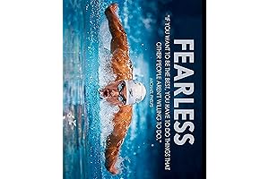 Leadership Lessons from the GOAT: Michael Phelps Motivational Quotes Poster