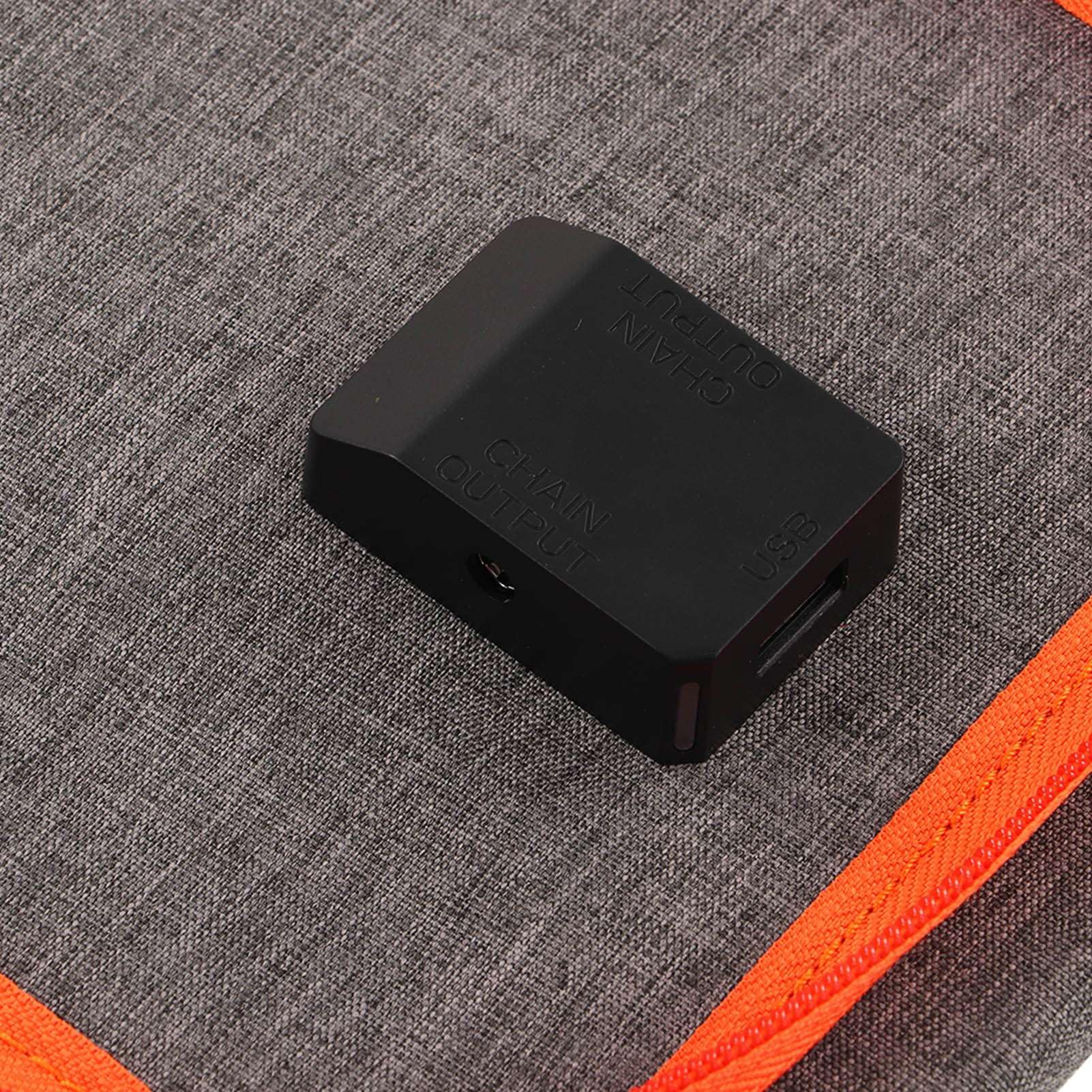 Chargeur de sac solaire pliant en silicium monocristallin 15W 5V, chargeur de panneau solaire USB Portable pour l'extérieur, pour Camping et randonnée