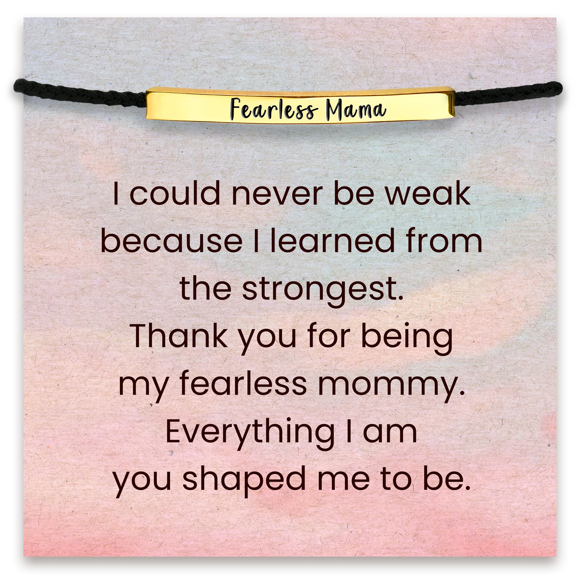 STORYJEWELLERY Daughter Bracelet, Daughter Gifts, Bracelet for Moms and Daughters, Daughters Birthday Gifts from Mom, Graduation Presents, Inspirational Jewelry