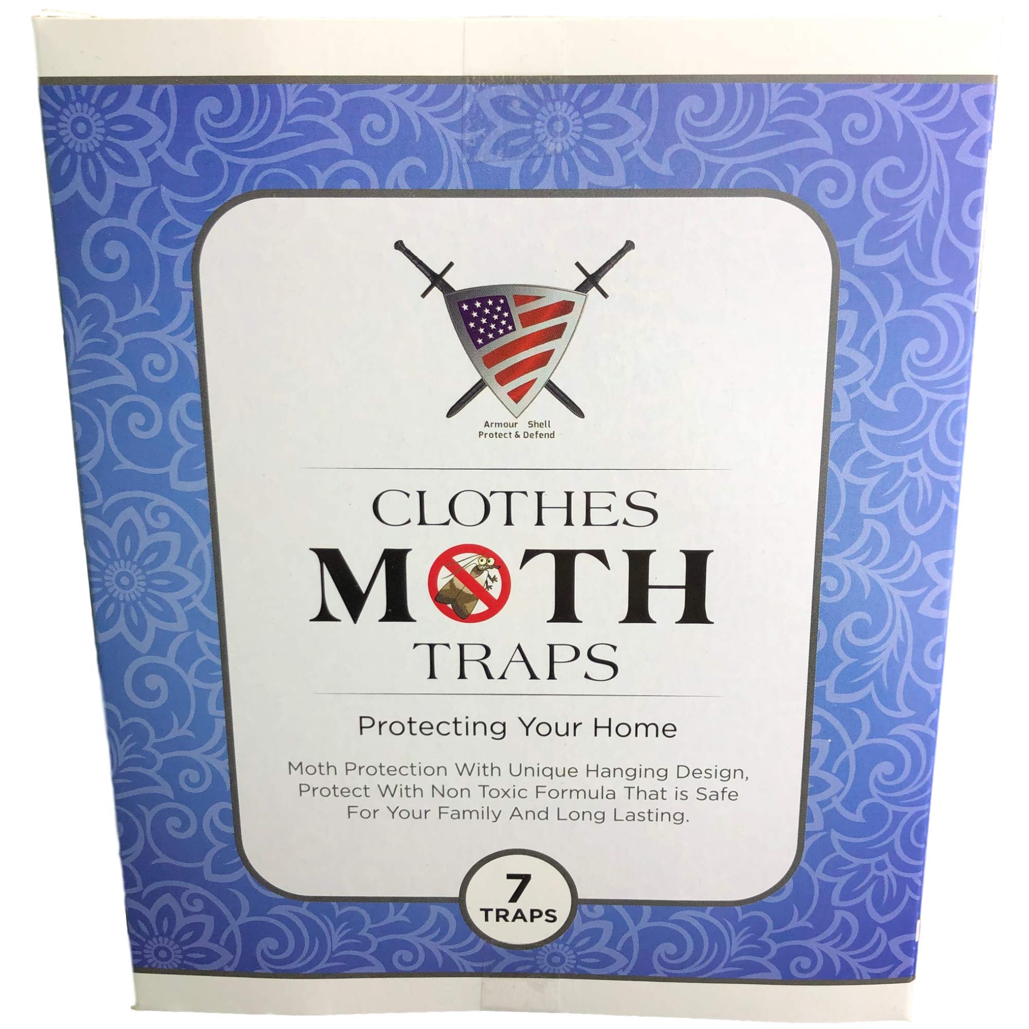 Buy Moth Traps Closet Clothing (7 Pack) Moths Clothes Trap with