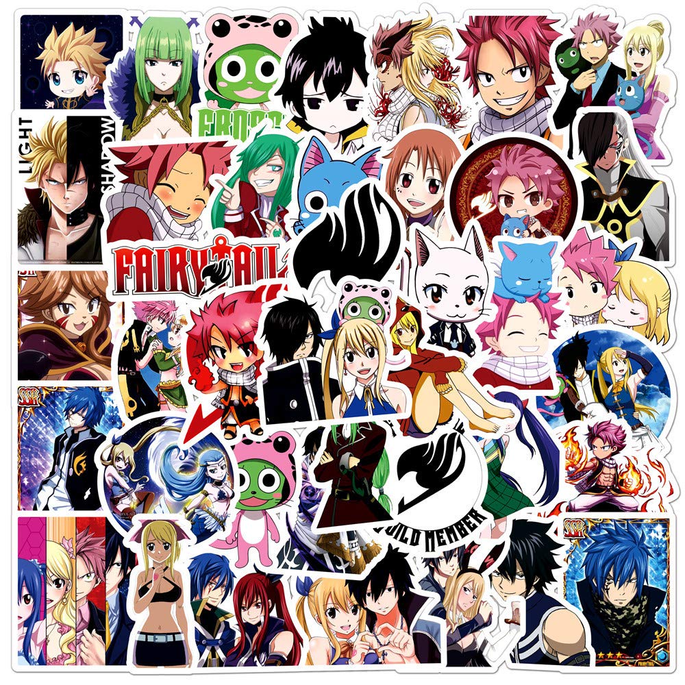 Otakun Fairy Tail Anime Stickers (50PCS) Non Repeat Self-Adhesive Vinyl Stickers for Laptop Smartphone Gifting (B0BY5MPS86) Amazon Price History, Amazon Price Tracker