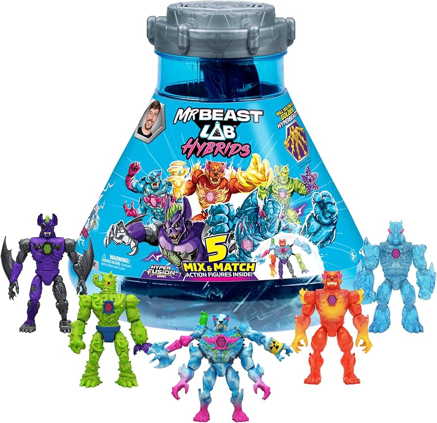 Amazon.com: MRBEAST LAB Hybrids Mega Pack, Reveal Different Beast